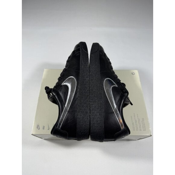 New Nike SB Zoom Blazer Low QS Shoes Mens Size 11 Black Silver Skate HJ6703-001 main image 9